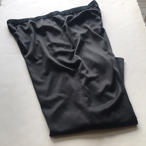 NWT Eileen Fisher Holiday Silky Dress Eco-friendly Black Pull-on Pants - Picture 9 of 16